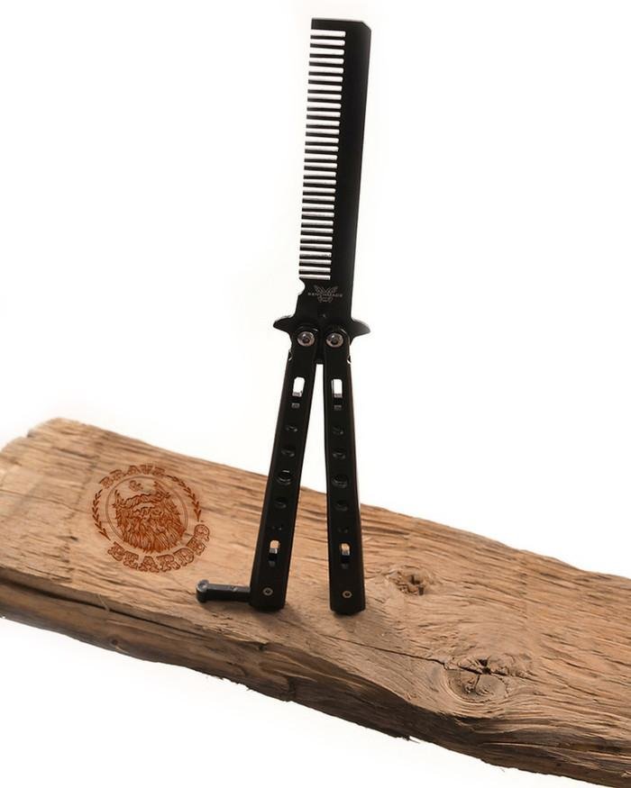 butterfly comb, metal comb, stainless steel comb, pocket comb, toy comb, steel comb, flip comb