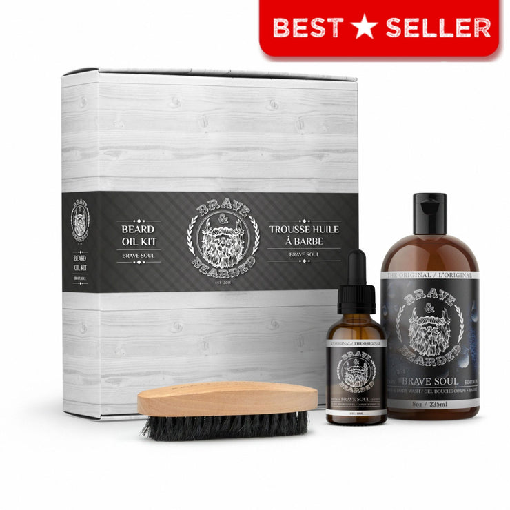 Brave Soul Edition Beard Oil Kit