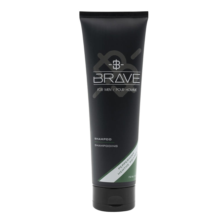 Peppermint hair shampoo for men
