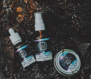 Brave & Bearded Mountain Rain Beard Oil 30ml and 60ml and beard balm