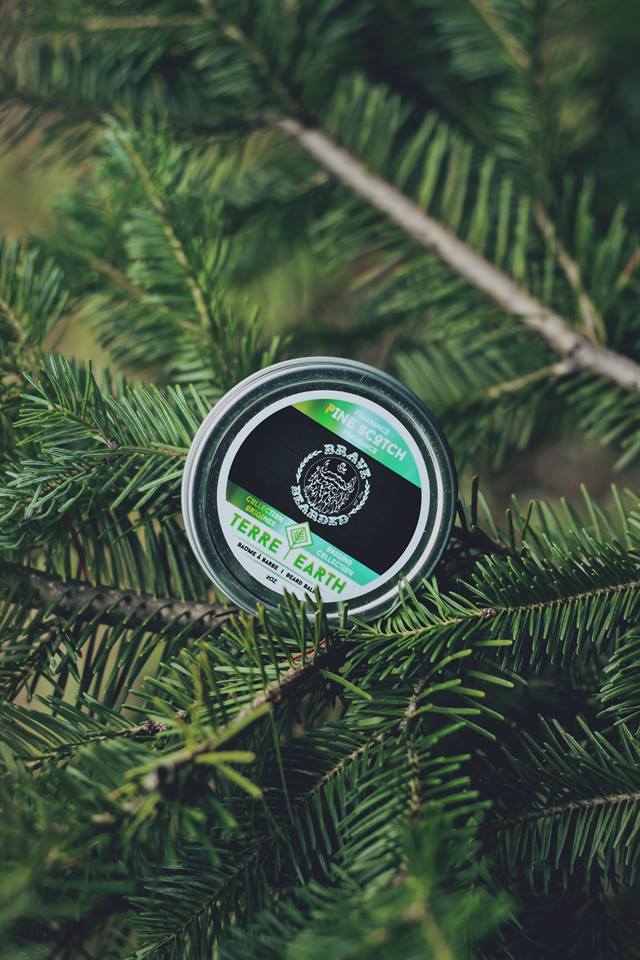 Brave & Bearded Pine Scotch Beard Balm