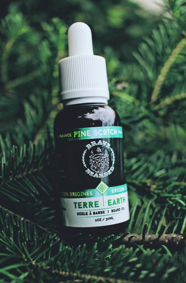 Brave & Bearded Pine Scotch Beard Oil 30ml