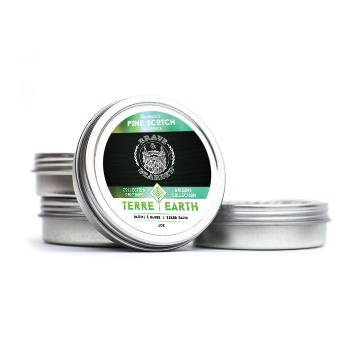 Brave & Bearded Pine Scotch Beard Balm
