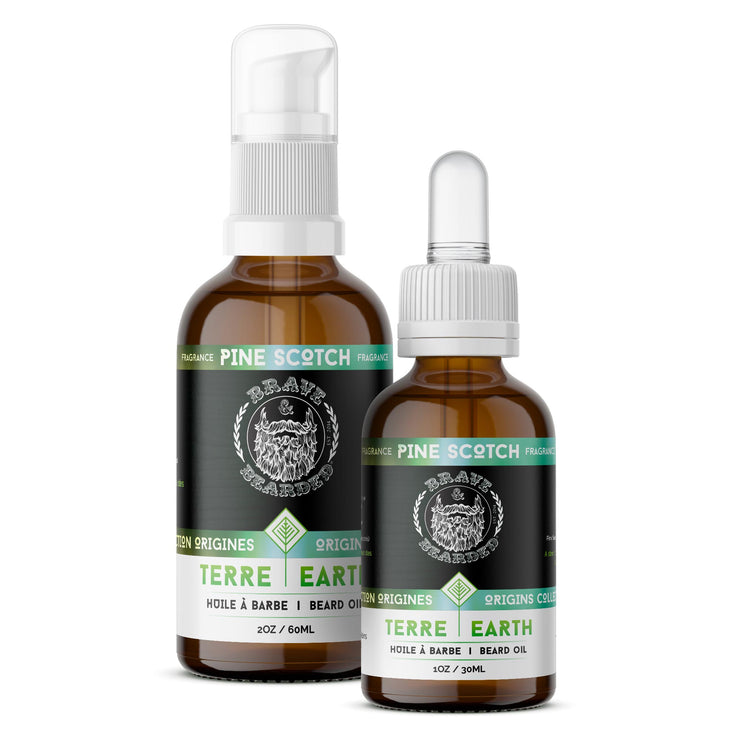 Pine Scotch Beard Oils by Brave & Bearded