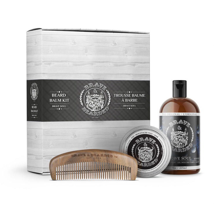 Brave Soul Beard Balm Kit
