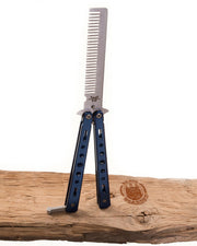 butterfly comb, metal comb, stainless steel comb, pocket comb, toy comb, steel comb, flip comb