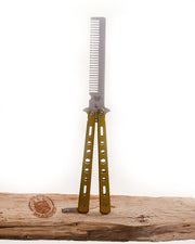 butterfly comb, metal comb, stainless steel comb, pocket comb, toy comb, steel comb, flip comb