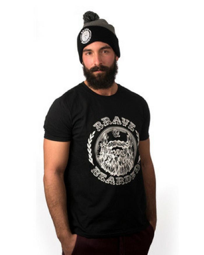 bravenbearded tshirt, bravenbearded apparel, beard t shirt, beard shirt, beard apparel, beard wear