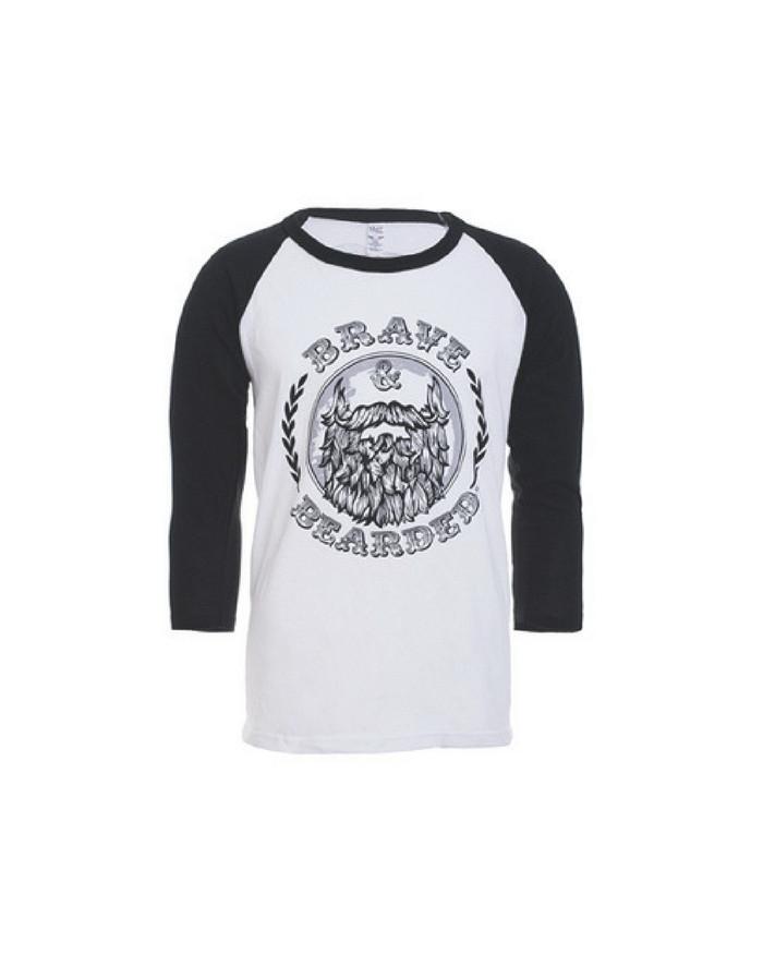 bravenbearded clothes, bravenbearded apparel, baseball t, beard baseball t, beard shirt, beard clothes, beard apparel, beard wear