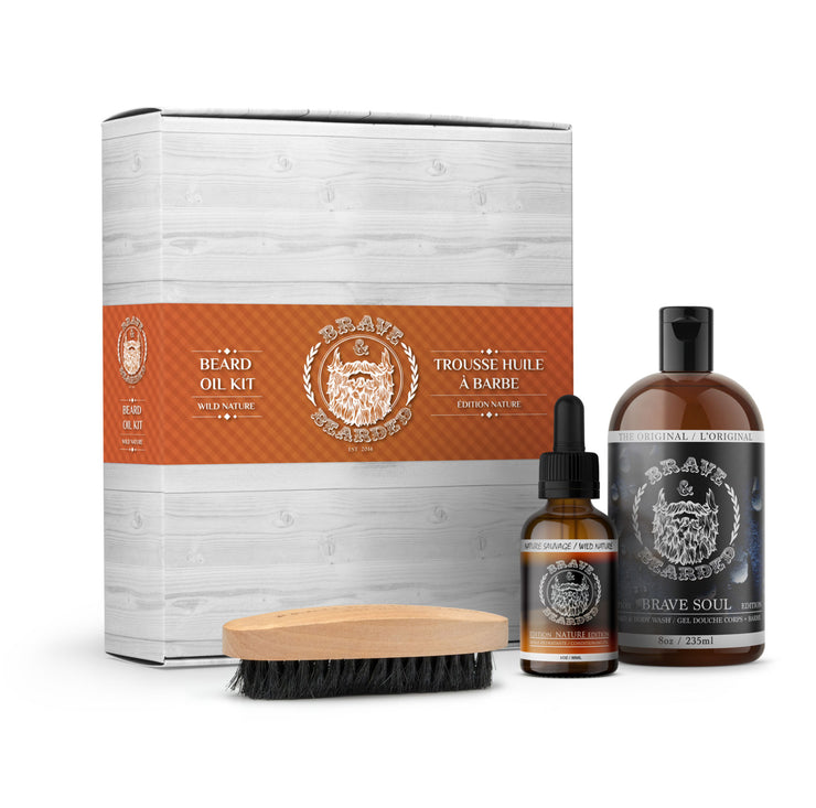 Wild Nature Edition Beard Oil Kit